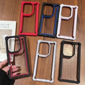 TPU+PC Anti-drop Armor Case for Infinix Note 60 Pro 50Pro 40 Hot 60 Pro 60i 50 40 Clear Heavy Duty Silicone Full Protect Cover