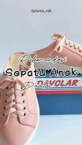 Davclar - Sepatu Anak Perempuan Slip On Bustong Clog Anak Perempuan Casual T.ANITA 01 PINK