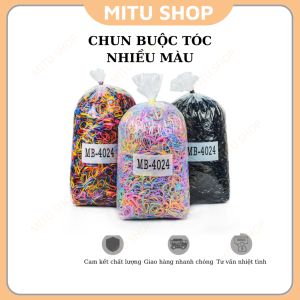 Túi 500-700 dây chun cao su co giãn buộc tóc thời trang Hàn Quốc
