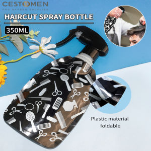 350ML Portable Folding Haircut Spray Bottle Refillable Mist Hairdressing Sprayer Barber Salon Hair Styling Tools Watter Sprayer