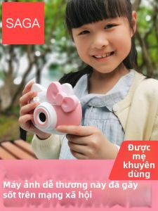 SAGA | Máy Ảnh Màu Hồng Cho Trẻ Em Chơi Giả Vờ