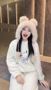 [Nhiều Màu Sắc] Nón Lông Tai Thú Cực Kỳ Dễ Thương Với Nhiều Màu Sắc Trẻ Trung Cho Các Chị Em Lựa Chọn Để Đội Chụp Hình