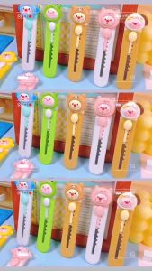 Dao rọc giấy dài gắn charm dao rọc giấy mini nhỏ xinh nhiều hình dễ thương - VPP Thiên Ái