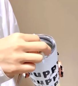 Honey Korean Bottle Premium Quality REAL 304 Stainless steel / Tumblr Aesthetic Water Bottle Korea / Botol Minum Stainless