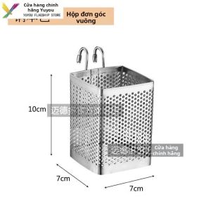 Besee | Ống Đựng Đũa Inox 304 Giá Treo Thoát Nước Thiết Kế Treo Tường