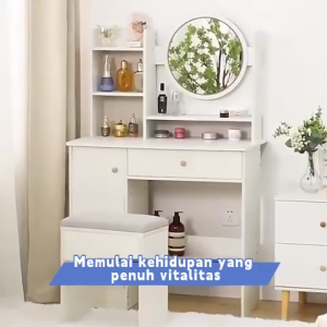 Meja Rias Aesthetic Meja Rias Minimalis Meja Make up Meja Rias Led Meja Rias Lampu