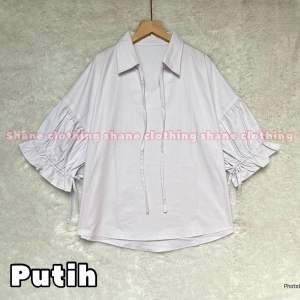 SHANE CLOTHING ASHANTY BLOUSE / ATASAN KEMEJA KATUN POPLIN