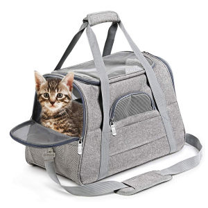 Go out Portable Crossbody Pet Bag Cat Backpack Fashion Large Capacity Dog Satchel Breathable Pet Bag for Car Use