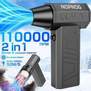 Blower Turbo Fan Cleaning Blow Tool Blowing Snow Handheld Violent Jet Fan Car Vacuum Cleaner Electric Air Duster 2 in 1 Portable