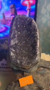 Hoa đá thạch anh tím tán sắc Uruguay Amethyst tự nhiên Vip AAA năng lượng luân xa 911