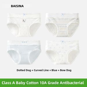 Baisina | High Quality Cotton Antibacterial Invisible Girls Sweet Triangle Panties