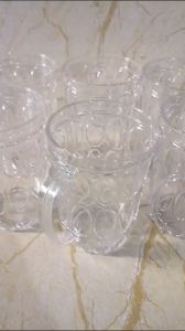 Gelas Kristal Bir 600 mL Mug Plastik 600 mL Gelas Es Plastik Bening Akrilik Acrylic Premium