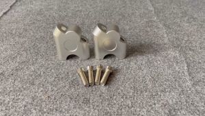 Gù Nâng Ghi Đông 22mm Xe Motor Xe Máy Màu Trắng