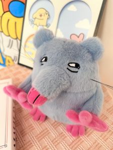 Đồ Chơi Búp Bê Nhồi Bông Pizzata Rat Sister Không Ngủ Búp Bê Nhồi Bông Thú Cưng Dễ Thương Đồ Chơi Mô Hình Đồ Chơi Vui Nhộn