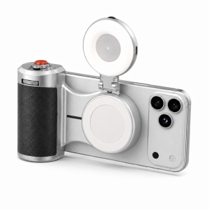 TELESIN | TELESIN Master Magnetic Smart Phone Camera Shoot Hand Grip Holder Shooting Aid Remote Control Handle for Iphone HUAWEI SAMSUNG