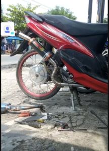 knalpot daeng mio inlet 38 dan 50 mio vario beat nmax pcx aerox dll
