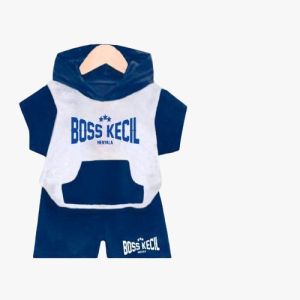 Setelan hoodie anak 1-5 tahun Baju set hoodie celana pendek anak laki laki perempuan