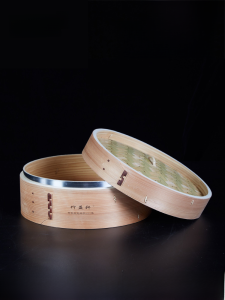 Bamboo Yixuan Steamer Lid Cryptomeria Fortunei Steamer Small Steamer Steamer For Home Bamboo Cage Drawer Bamboo Steaming Rack Deepening and Heightening