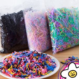 Karet rambut 4000pcs (kemasan 200g) murah