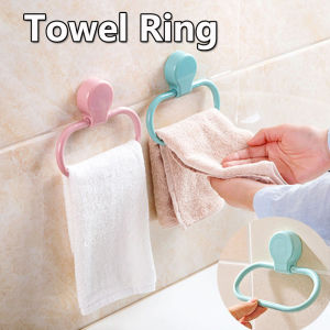 Towel Ring Adhesive Towel Ring Simple Stylish and Convenient Towel Holder Bathroom Organizer Towel Ring