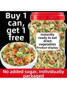 No Sugar Dried Vegetables Snack Carrot Cabbage Small Pack