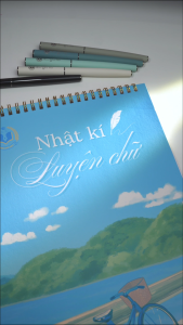 Sổ luyện chữ đẹp A4 Hồn Chữ Việt 100 trang ô li chuẩn viết chữ đẹpgiầy rờigiấy dày không lem mực