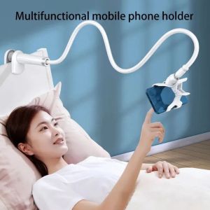 ROLL Adjustable Phone Holder Universal Rotatable Mobile Phone Stand Portable Flexible Clamp Live Streaming