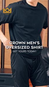 Crown Mens 2024 Premium Oversized Round Neck Plain Tshirt Crown T Shirt Crown Tshirts Fantasy Crown Crown Tattoo For Guy Crown Trophy Crown Tiara Crown Earrings - Lazada