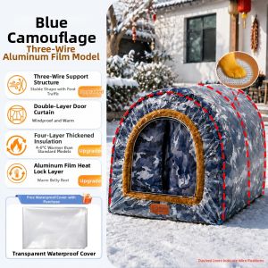 New Pet | Waterproof Snowproof Winter Warm Large Dog House