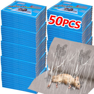 50/100Pcs Mouse Trap Rats Glue Board / Super Sticky Adhesive Glue Traps / for Mice Rats Catches Indoor Outdoor / Large Size Rats Traps
