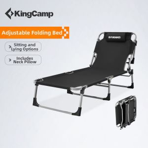 Kingcamp | Outdoor Foldable Bed Lounger Camping Bed