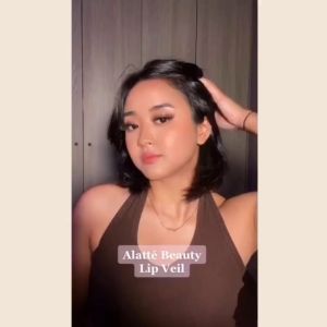 Alatte Lipstik Shade Fawn Lipveil Lipcream Moisture Velvet Finish BPOM