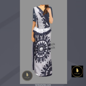 Handmade Batik Saree 029 | Lanka Styles