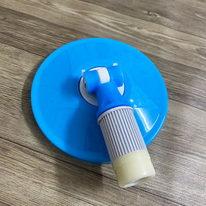 Cây Chổi lau nhà tự vắt thông minh 360 độ LOẠI TỐT chất lượng cây inox chắc chắn tiện lợiMâm Nhựa tròn kèm bông lau siêu thấm