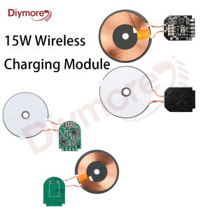15W Wireless Charging Module Transmitter PCBA Wireless Charger Motherboard Magnetic Wireless Charging Motherboard + Coil