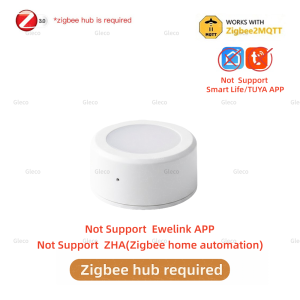 Zigbee Smart Light Sensor Brightness Detector Illumiance Detection For TUYA 2MQTT Smart Home Automation Scene Linkage Hub Need