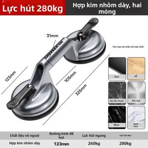 Greener | Cốc Hút Dán Gạch Nặng
