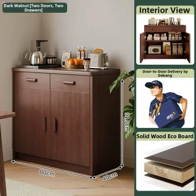 Solid Wood Eco-friendly Storage Cabinet
