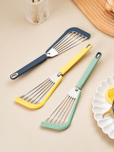 onlycook | Specialized Frying and Turning Spatula Silicone & Stainless Steel