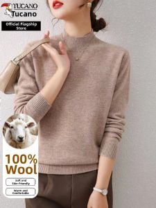 TUCANO | Semi High Collar Wool Sweater Inner Wear