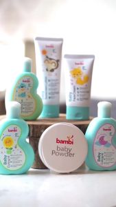 Bambi Baby Hair & Body Bath 2 In 1 200ml - Sabun Shampoo Bayi & Anak Lembut Di Mata | Dengan Vit E