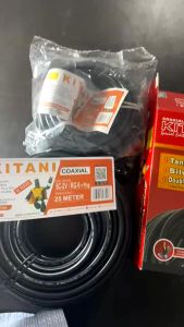 Kabel Antena TV Berkualitas Tinggi: KITANI Kabel Antena TV 5C 10M 15M 20 Meter