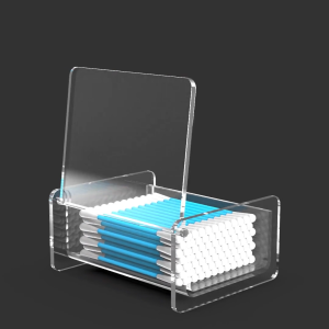 KOTAK TEMPAT WADAH SIMPAN PENYIMPANAN STORAGE HOLDER ORGANIZER ORGANISER BOX COTTON BUD LIDI KAPAS PEMBERSIH KOREK KUPING TELINGA ESTETIK KEKINIAN MINIMALIS AESTHETIC MINIMALIST ELEGAN UNIK MODERN KEREN AKRILIK ACRYLIC PREMIUM POLOS PLAIN CLEAR BENING
