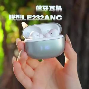 Lenovo | Lenovo LE232 ANC Noise Cancelling True Wireless Earphones Bluetooth 6.0 Gaming Headphone LED Digital Display In Ear Bass Earbuds