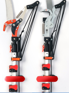 Original Taiwan Garden Shears High Branch Pruner Retractable Aerial Pruning Old Farmer High Branch Saw Hawthorn Flower