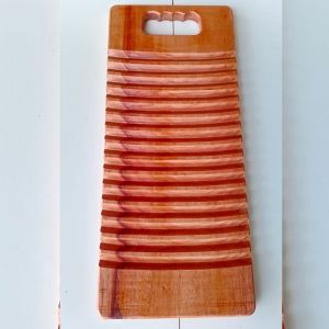 papan gosokan cuci baju uk 20x45cm kayu mahoni