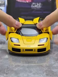 1:24 LM STI Car Diecast Alloy Miniature Toy Model with Sound Light Front Wheel Steering Doors Opened Vehices for Childre Gift