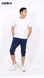 CATELU Celana Joger 3/4 Navy - Jogger Pants Reno