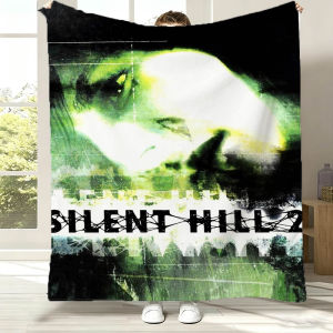 Bandai | S-Silent-S Game H-Hill-S F Horror 3D Flannel Blanket Soft Throw Blanket Art For Home Decor Bedroom Bed Sofa Picnic Fans Gifts