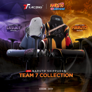 TTRacing Swift X Pro Air Threads Fabric Gaming Chair - Sasuke Edition | Naruto Collection